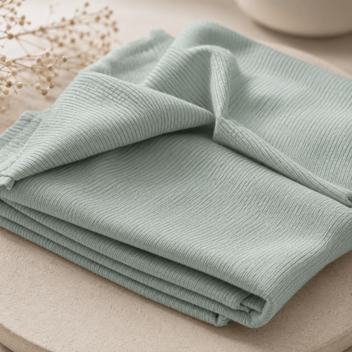 RY228 Midnight Navy Cotton Ribbed Jersey Hijab Scarf – Soft Stretch Breathable Headscarf - Raya