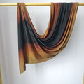 RY429 Bronze Brown Marble Mercerized Cotton Jersey Hijab – Soft Stretch Scarf - Raya